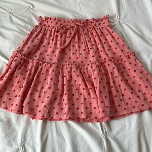 Princess Polly Thirroul Mini Skirt Pink Size 6